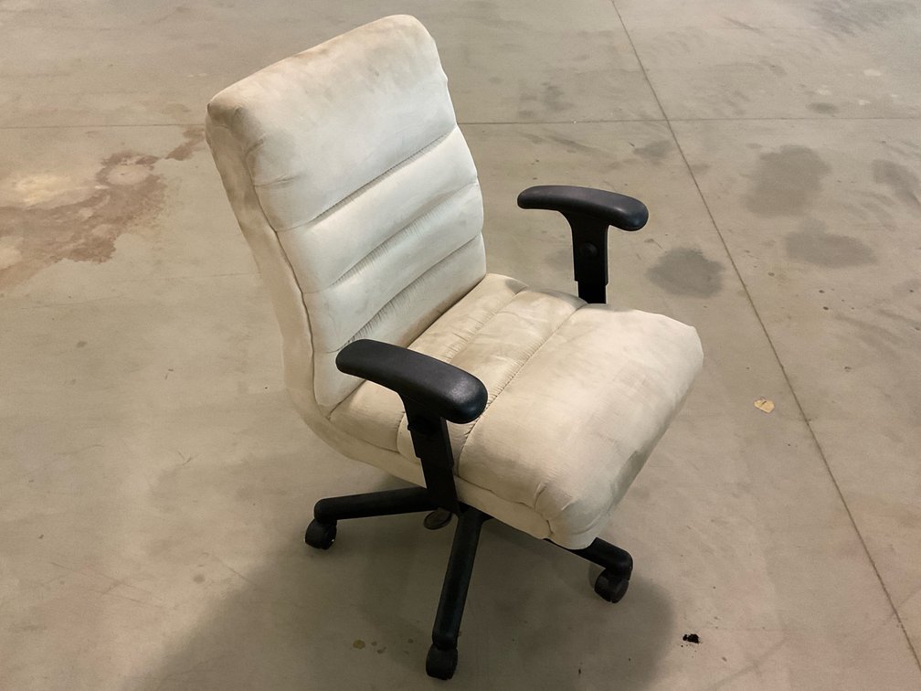 Suede Leather Office Chair