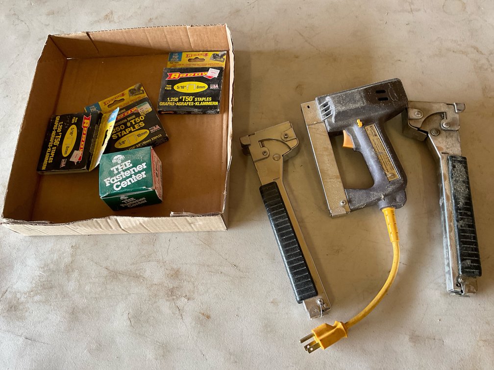 Arrow ETF-50 Electric Staple Gun Tacker, Hammer Tackers & Staples