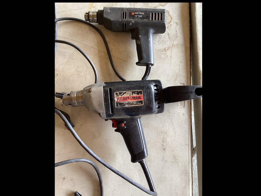 Craftsman & Black & Decker Drills