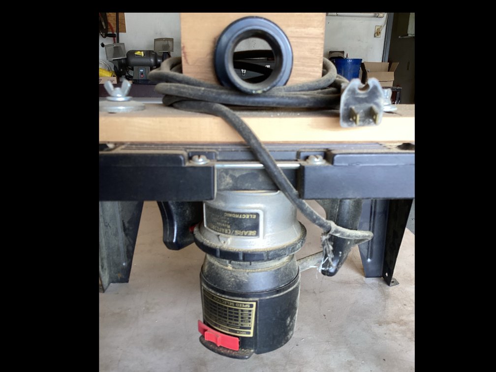 Craftsman Router Table With Router & Accessories