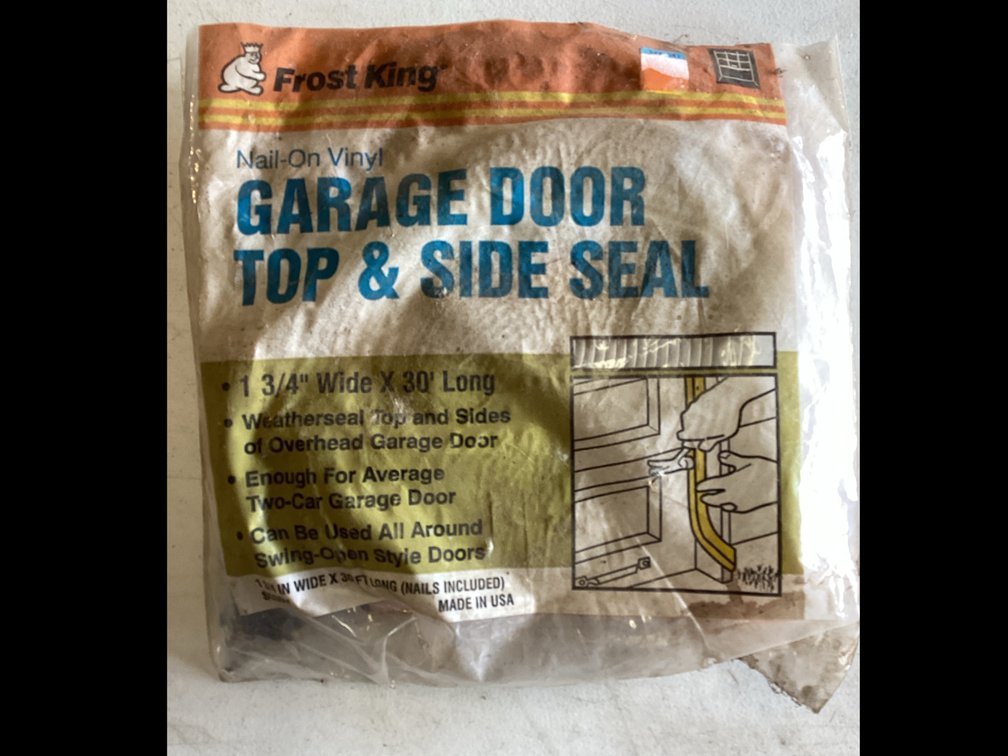 Frost King Garage Door Top & Side Seal