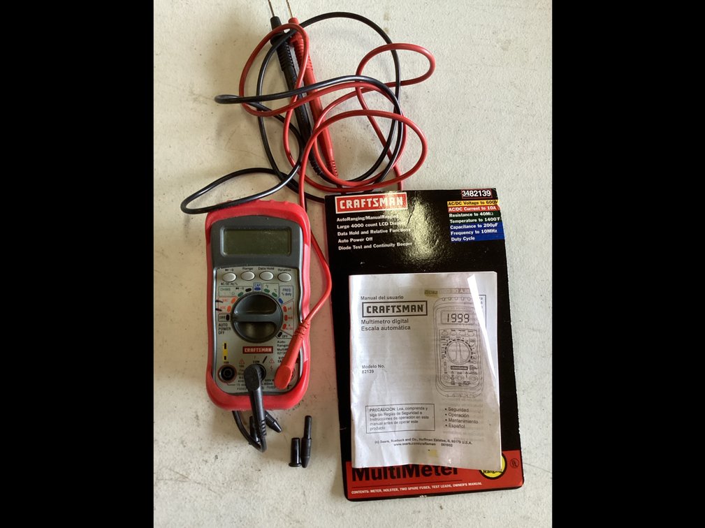 Craftsman Multi Meter