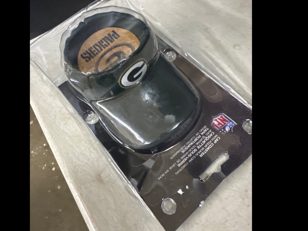 Collectible Cap Coaster Green Bay Packers