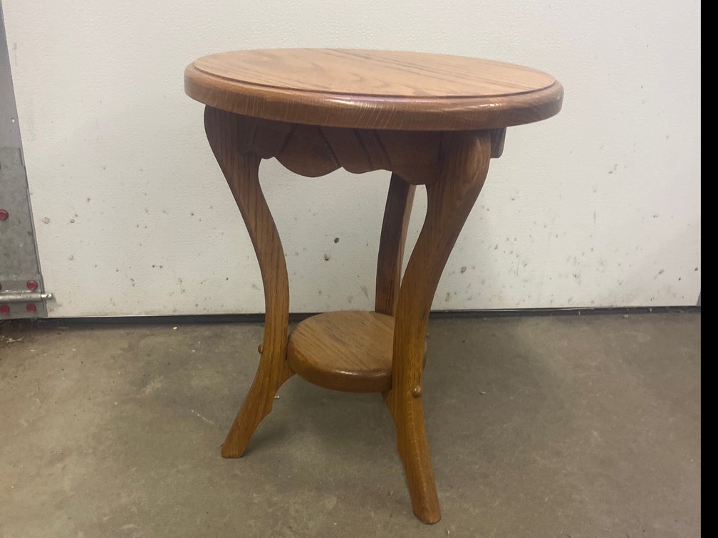 Oak Plant Stand