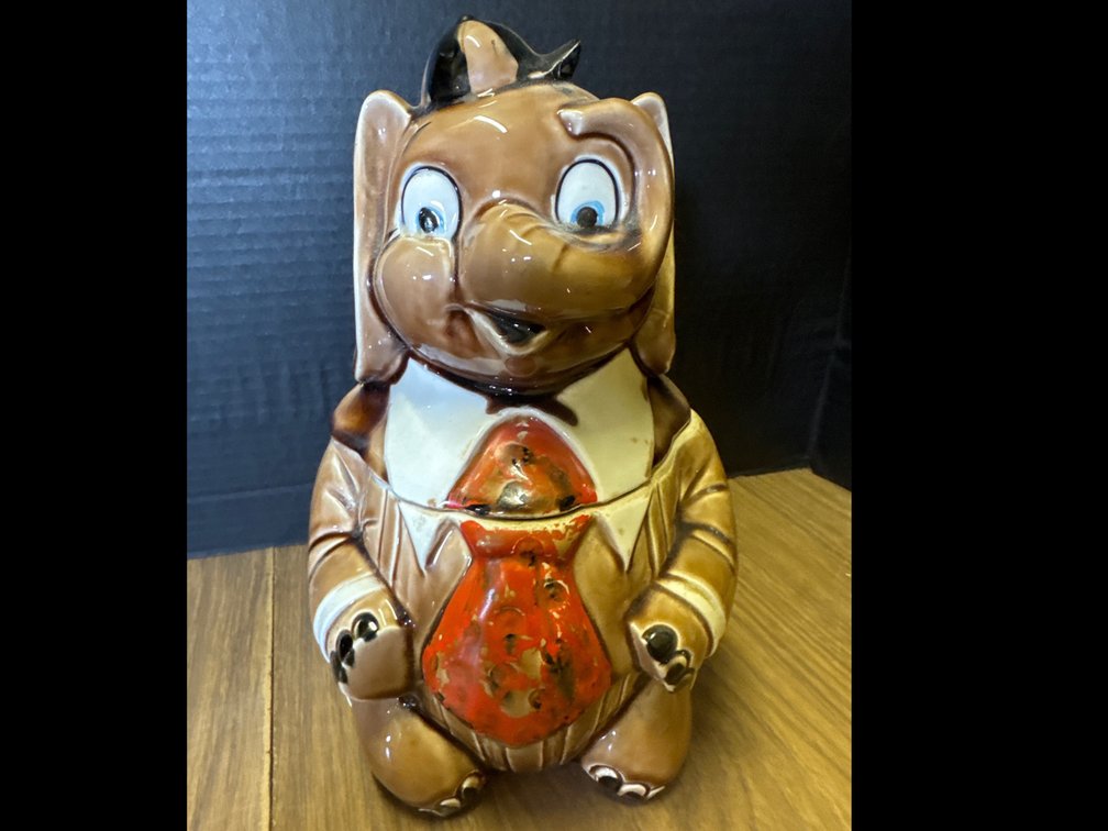 1960s Royal Sealy Japan Elephant Cookie Jar