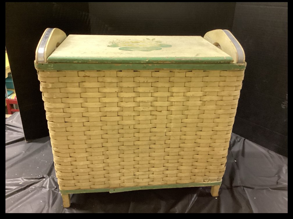 Clothes Hamper “Hawkeye Basket” by Burlington Basket Co