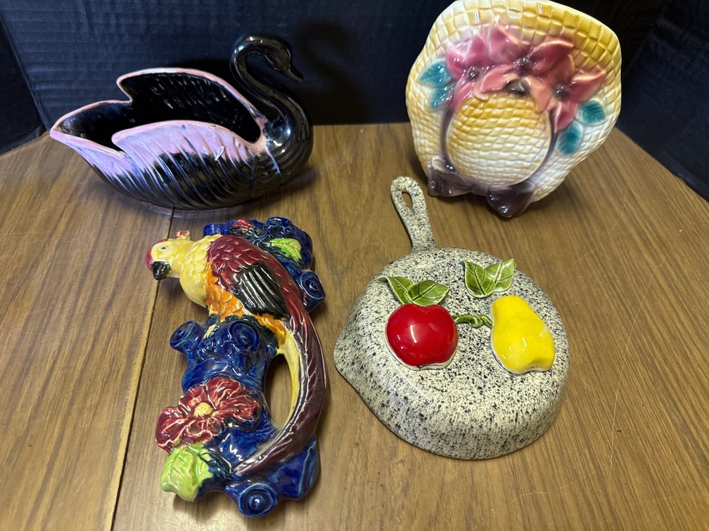 Ceramic Wall Pockets and Planters