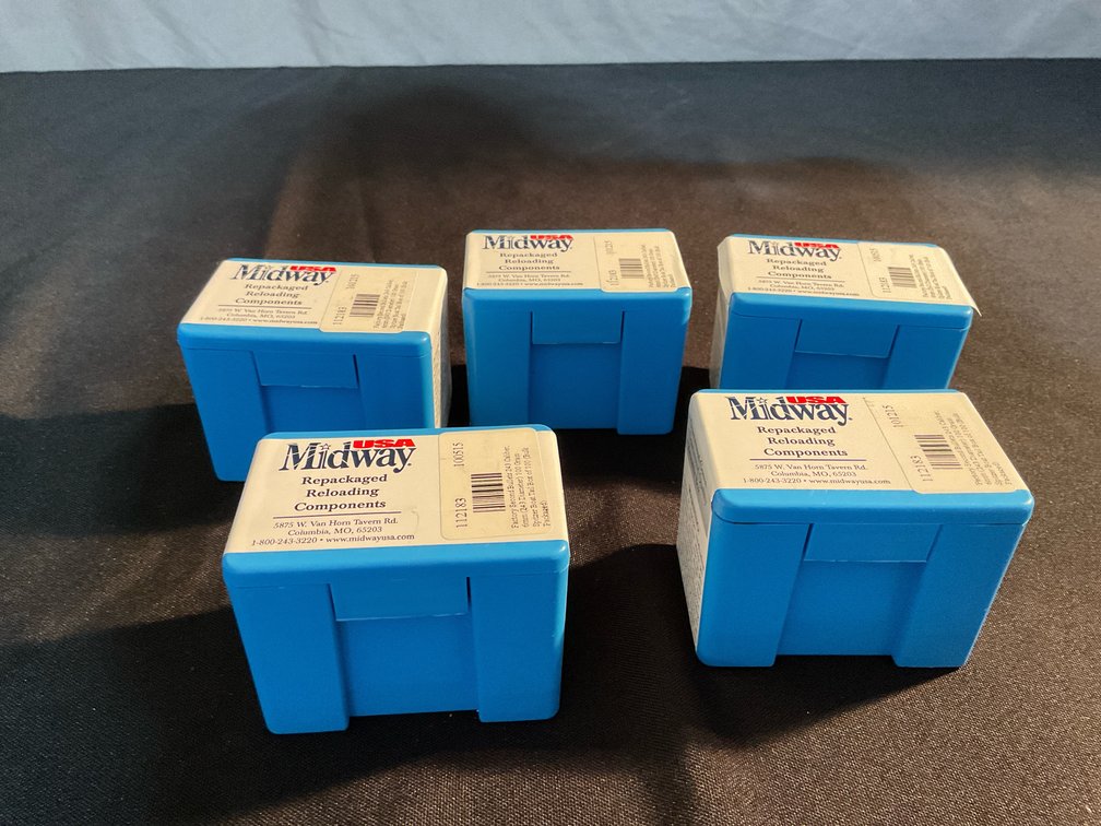 Midway Factory Second 243 100gr. Spitzer BT Bullets 5 boxes Of 100 (500)