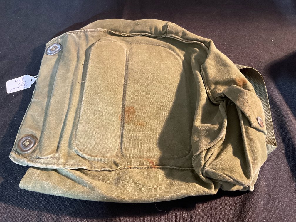 Vietnam Era GI Chemical -Biological Bag