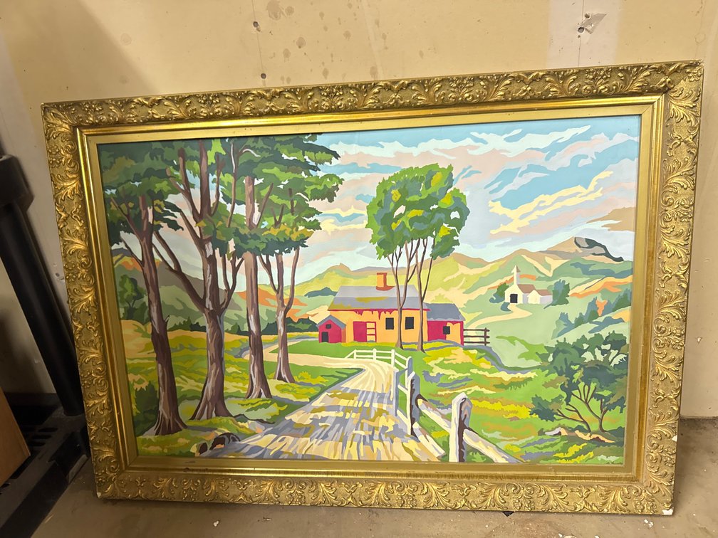 Landscape Paint By Number Picture