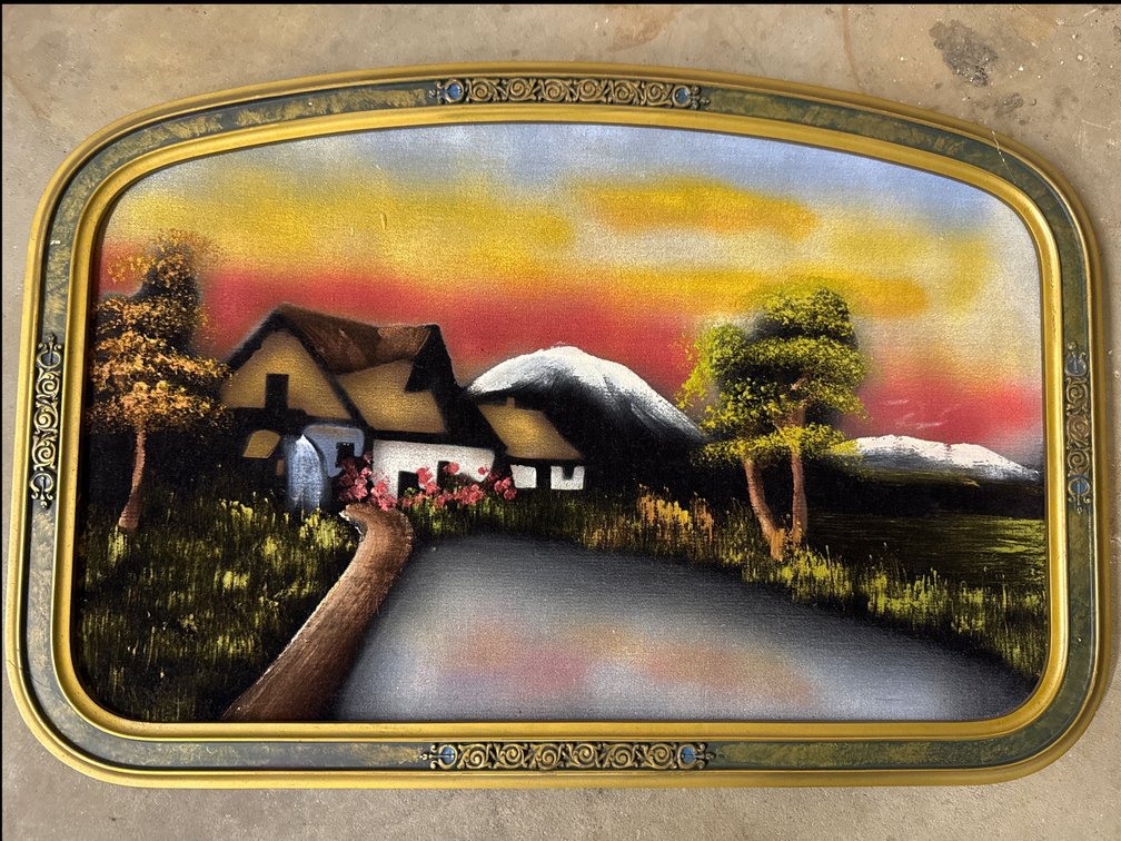 “American Homestead” Rural Landscape Print
