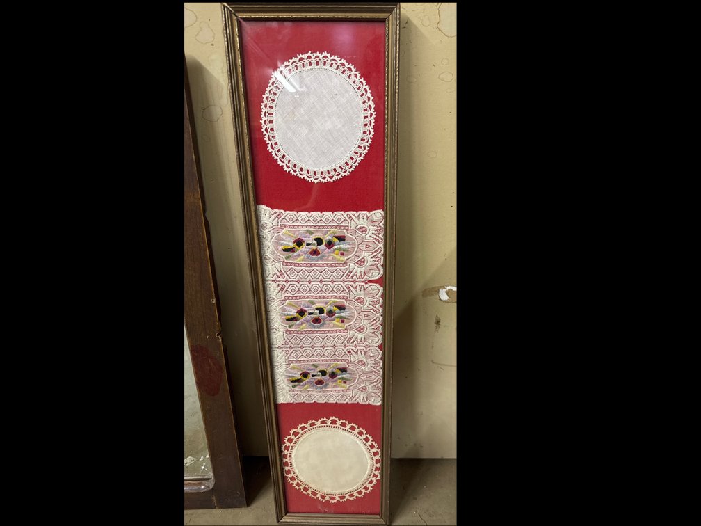 Textile Display Of Dollies