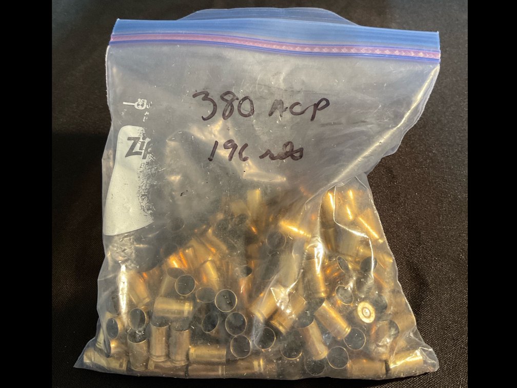 380 ACP Brass Casings (196)