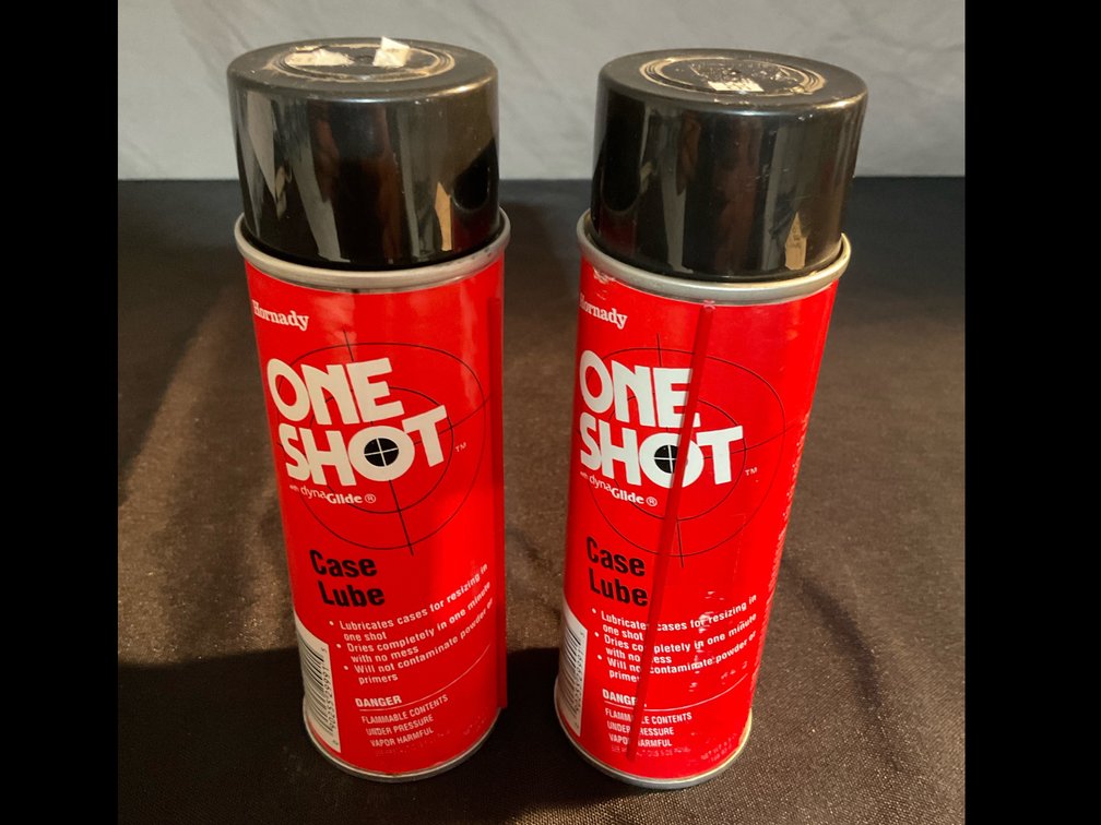 5.5 oz. Hornady One Shot Case Lube (2)