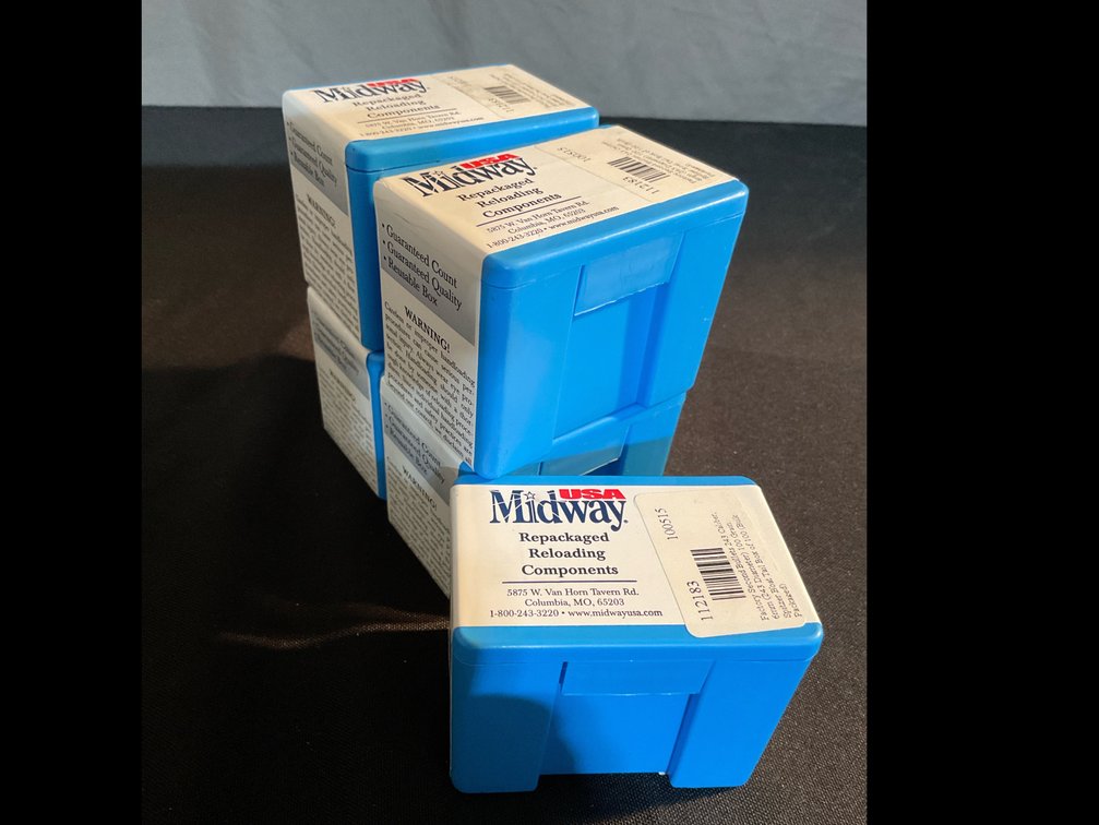 Midway Factory Second 243 Cal. 100gr. Spitzer BT Bullets 5 boxes Of 100 (500)