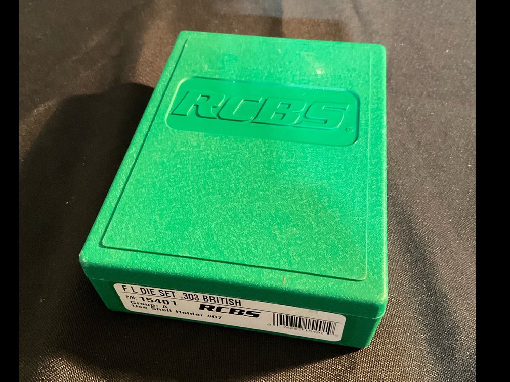 RCBS .303 British FL Die Set