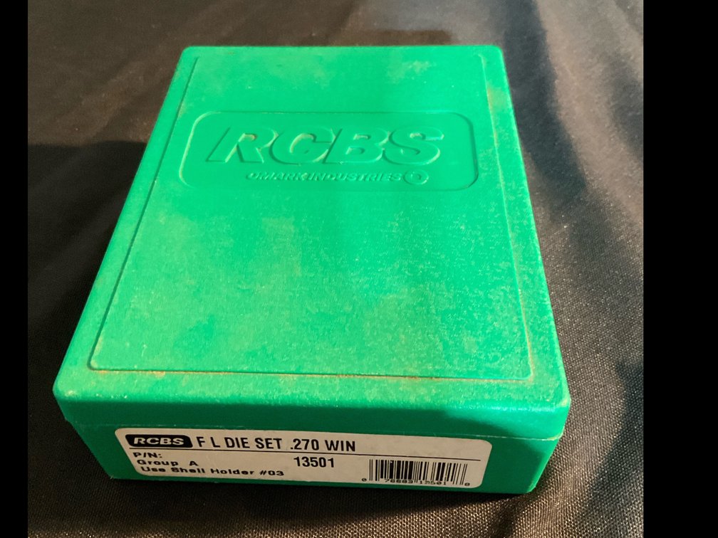 RCBS 270 WIN FL Die Set