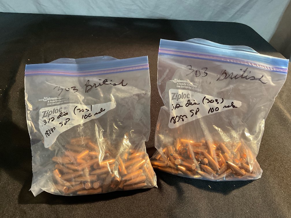 303 Cal. .312” 180gr.SP Bullets (200)