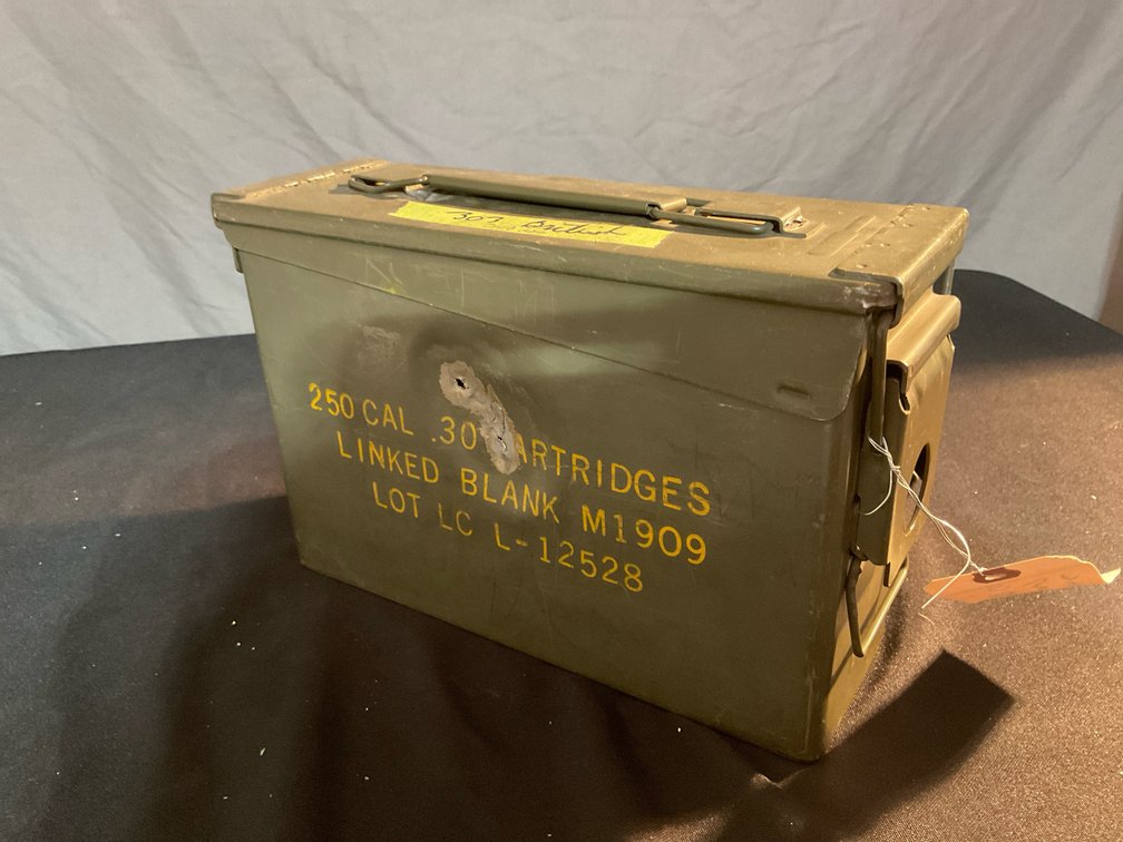 Ammo Can W/ 303 British Brass Casings