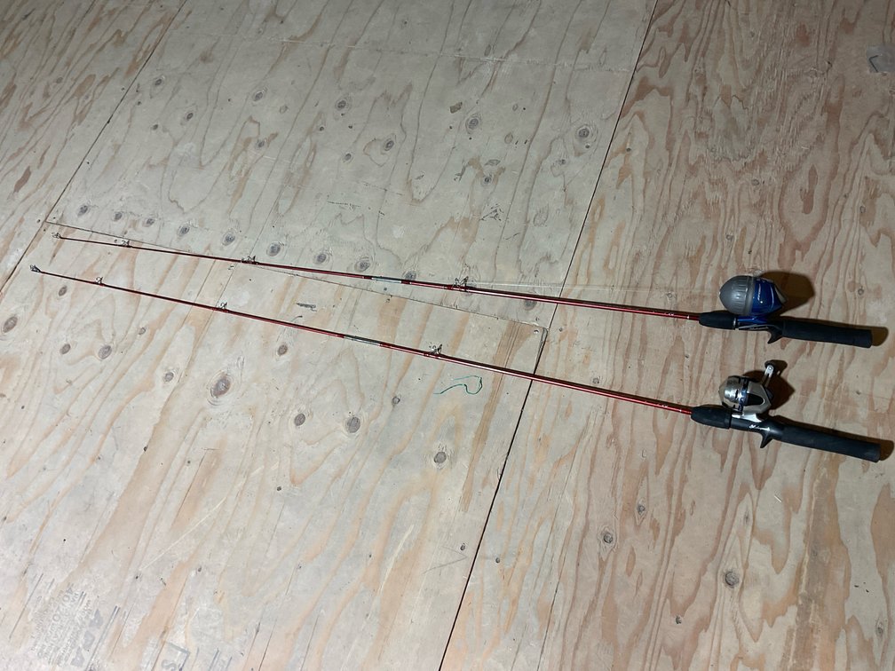 Shakespeare Synergy Steel & EZ Cast Fishing Poles