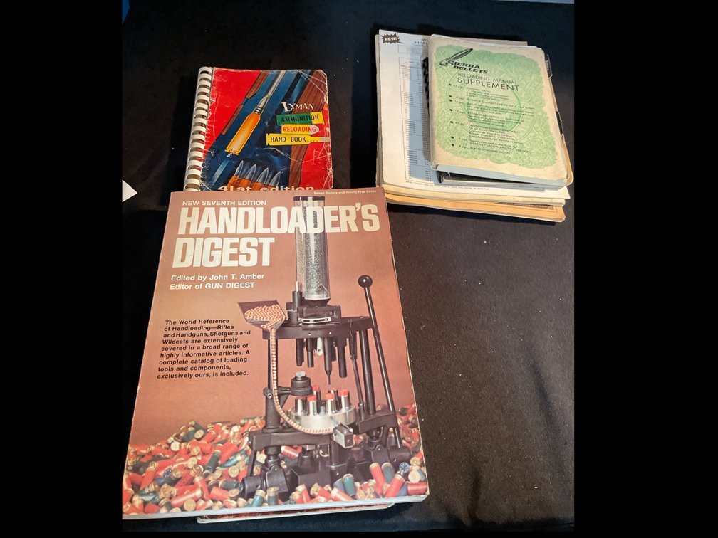 Reloading Books & Manuals