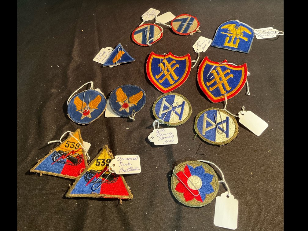 WWII Military Patches