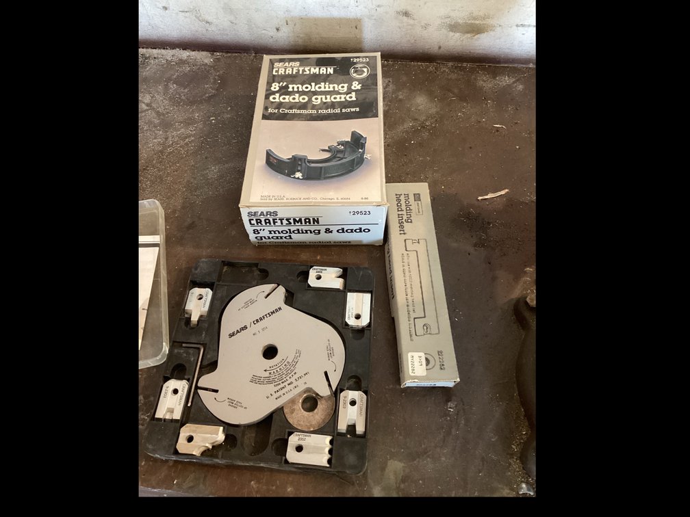 Sears Craftsman Dado Blade and Accessories