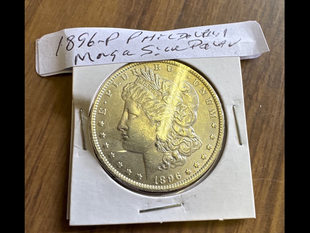 1896 P Morgan Silver Dollar