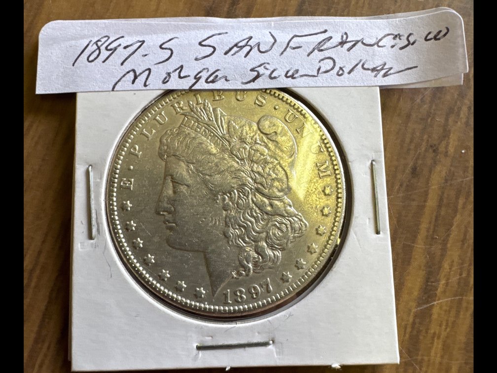 1897 S. Sanfranciso Morgan Silver Dollar