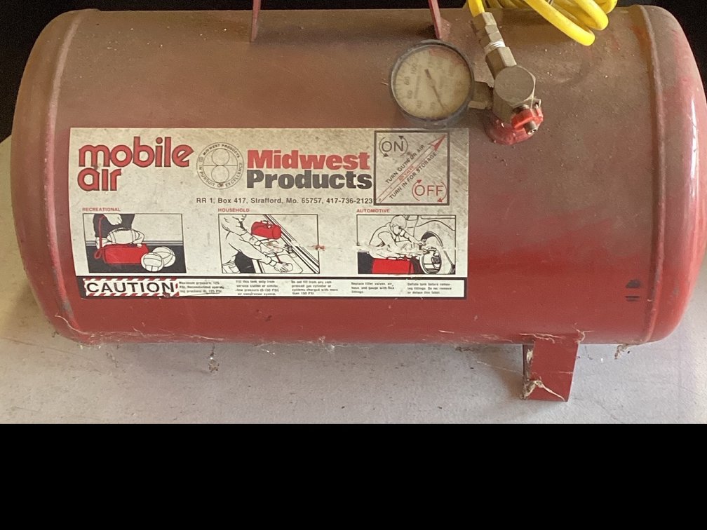 Mobile Air Portable Air Tank