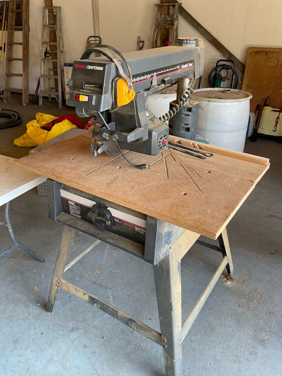 Craftsman 10” Radial Saw