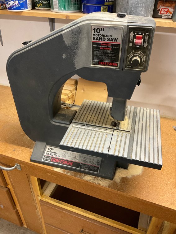 Craftsman 10” Motorized Band Saw