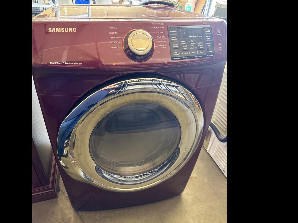 Samsung Multi-Steam Moisture Sensor Dryer