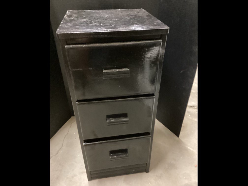 Wooden 3 Drawer Cabinet