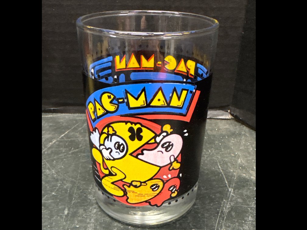 1980 Pac-Man Arby’s collection glass Tumbler