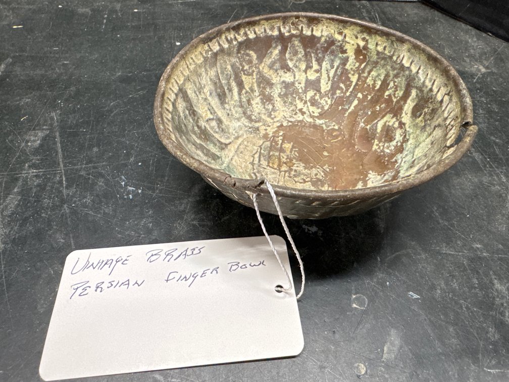 Brass Persian Finger Bowl
