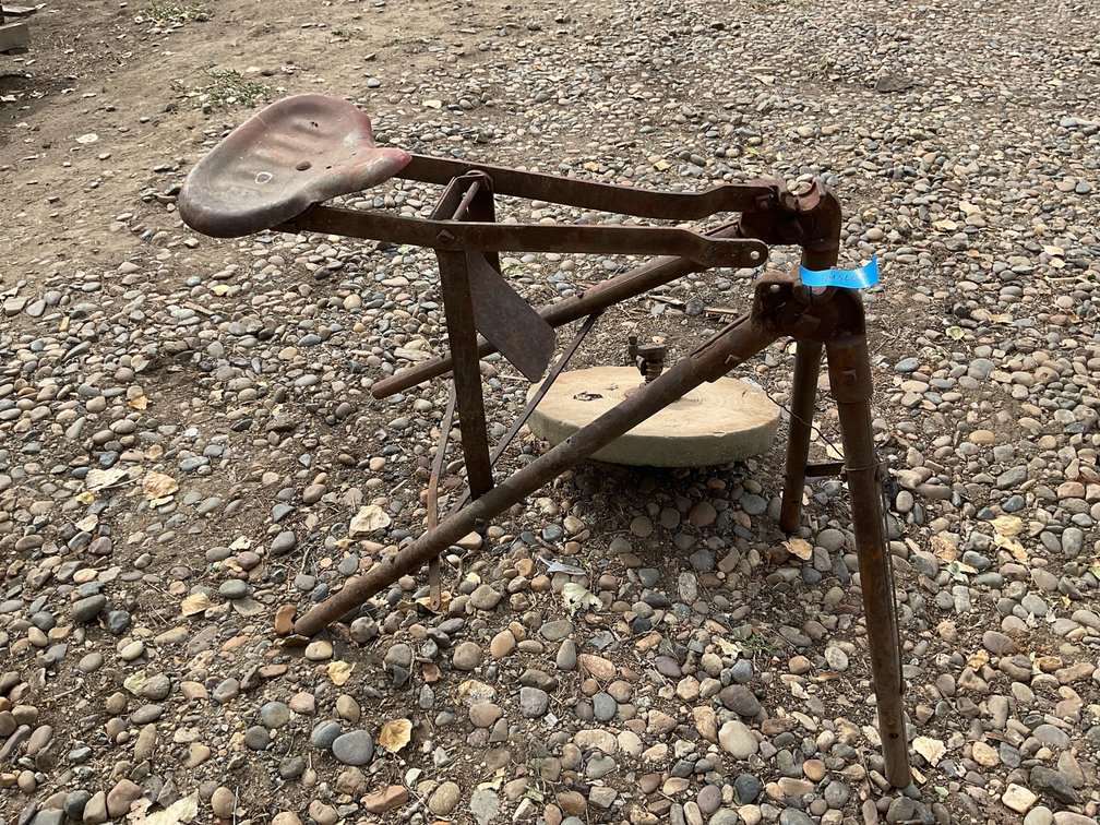 Vintage Grinding Wheel