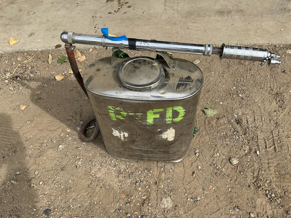Air Cooled Fire Fighter Backpack Sprayer