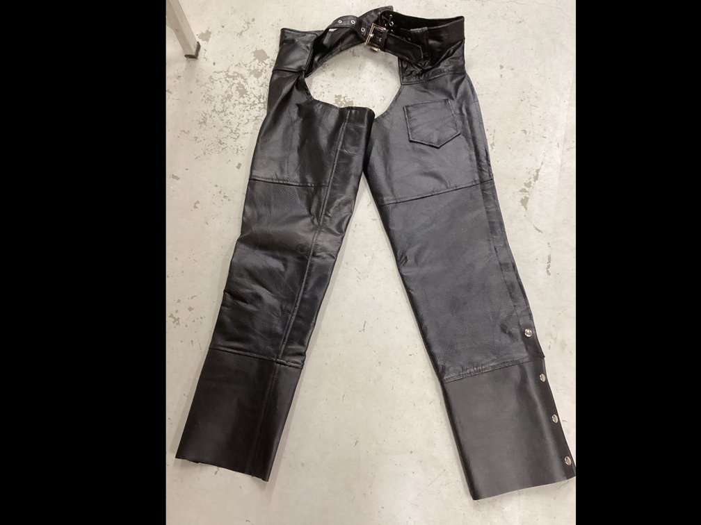 Pleather Motorcycle Riding Chaps