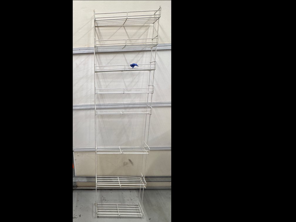 White Metal Wire Multi-Tier Starage Rack