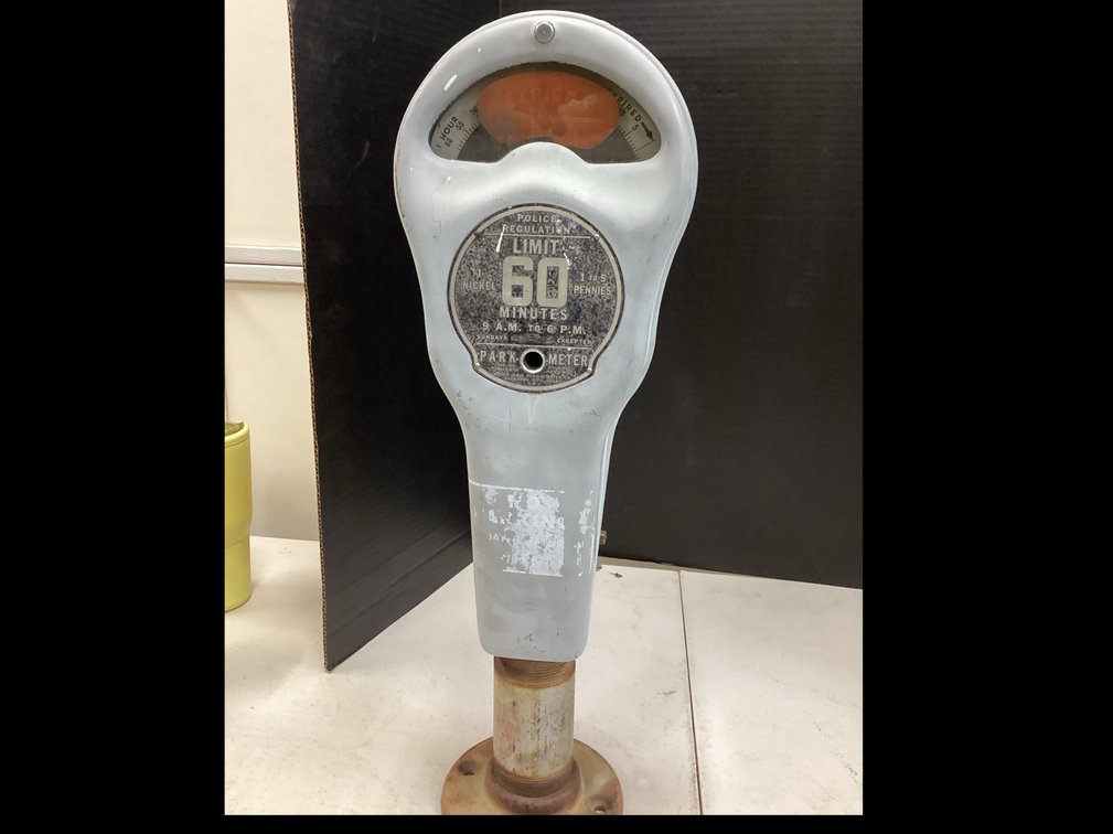 Park-O-Meter mechanical Coin- Operated Parking Meter