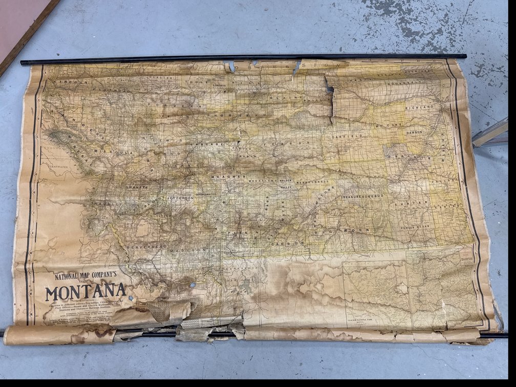 Montana National County Map