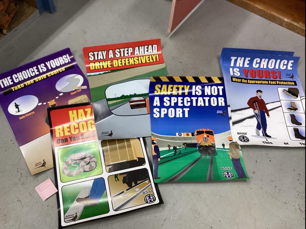 BNSF Safety Posters