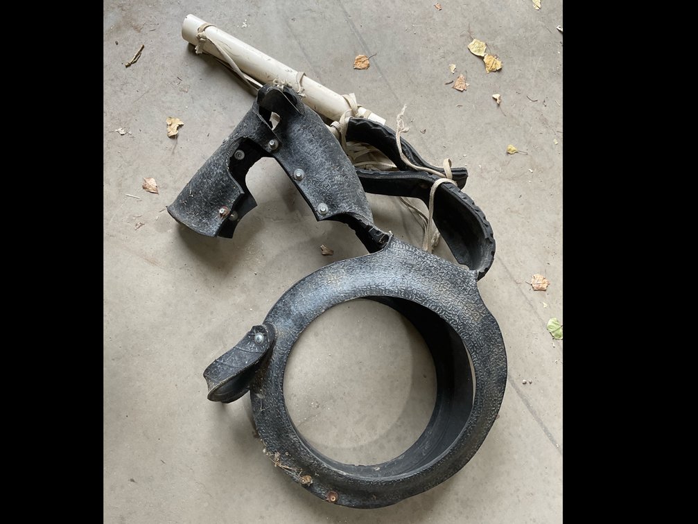 Hanging Rubber Horse Decor