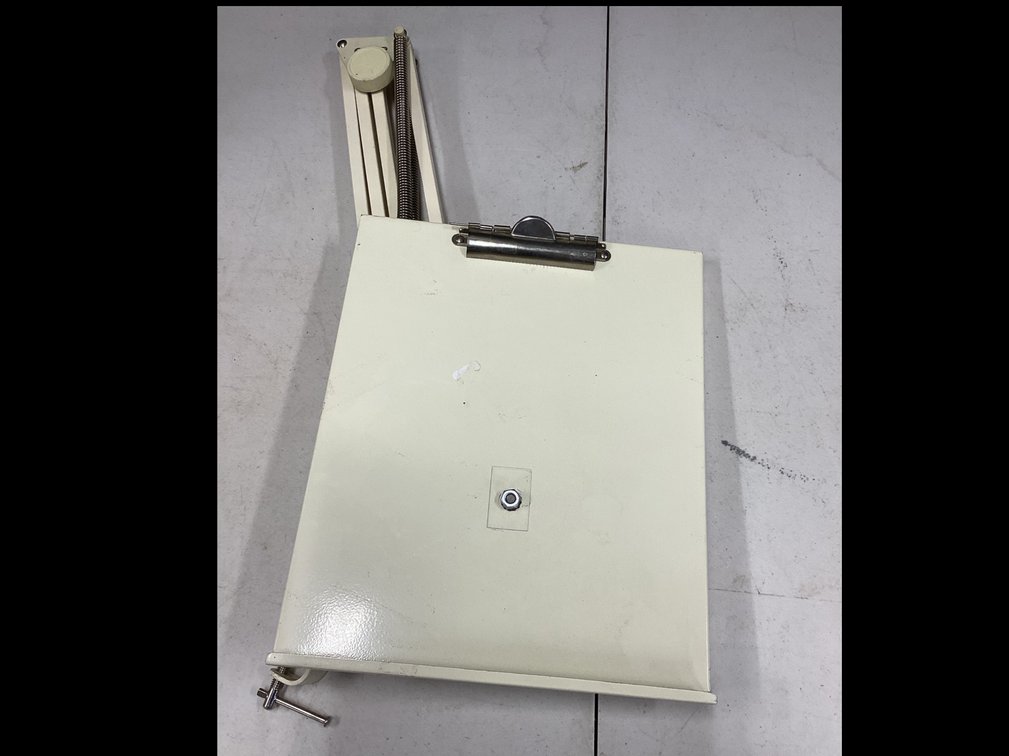 Articulating Swing-arm Metal Clipboard