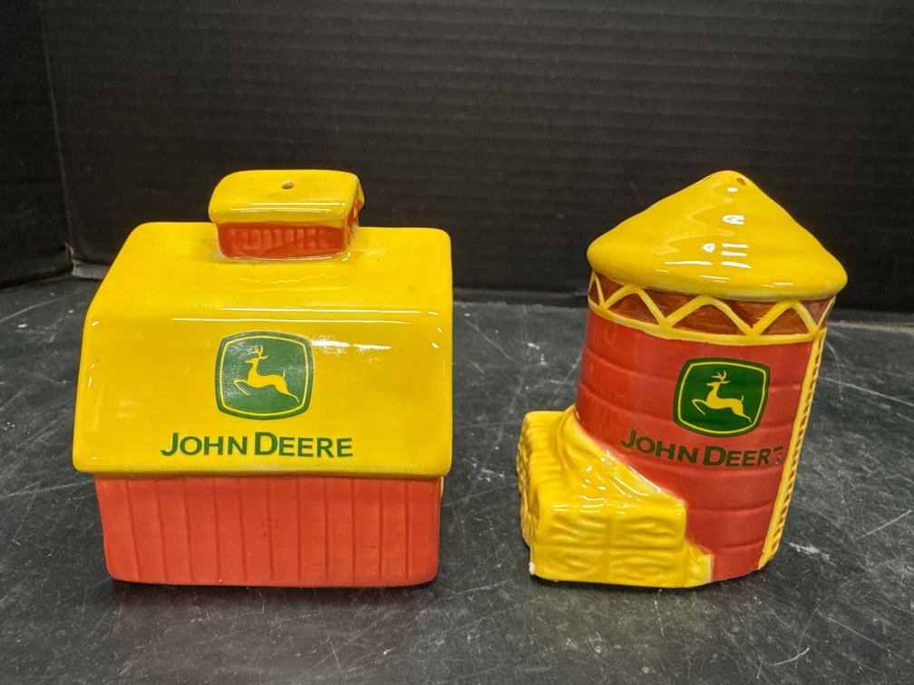 John Deere Salt & Pepper Shakers