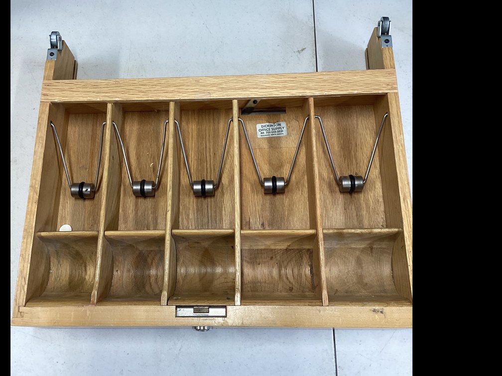 Wooden Indiana Cash Drawer by Indiana Cash Drawer Co