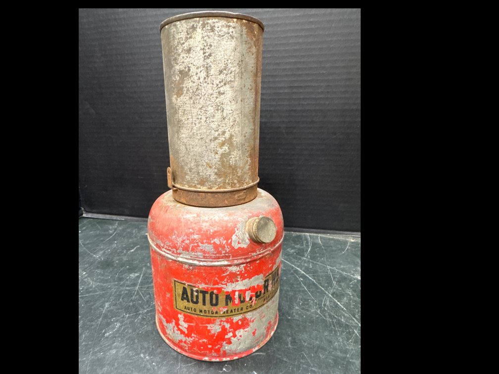 Early Mid 20th Century Kerosene Fueled Auto Motor Heater