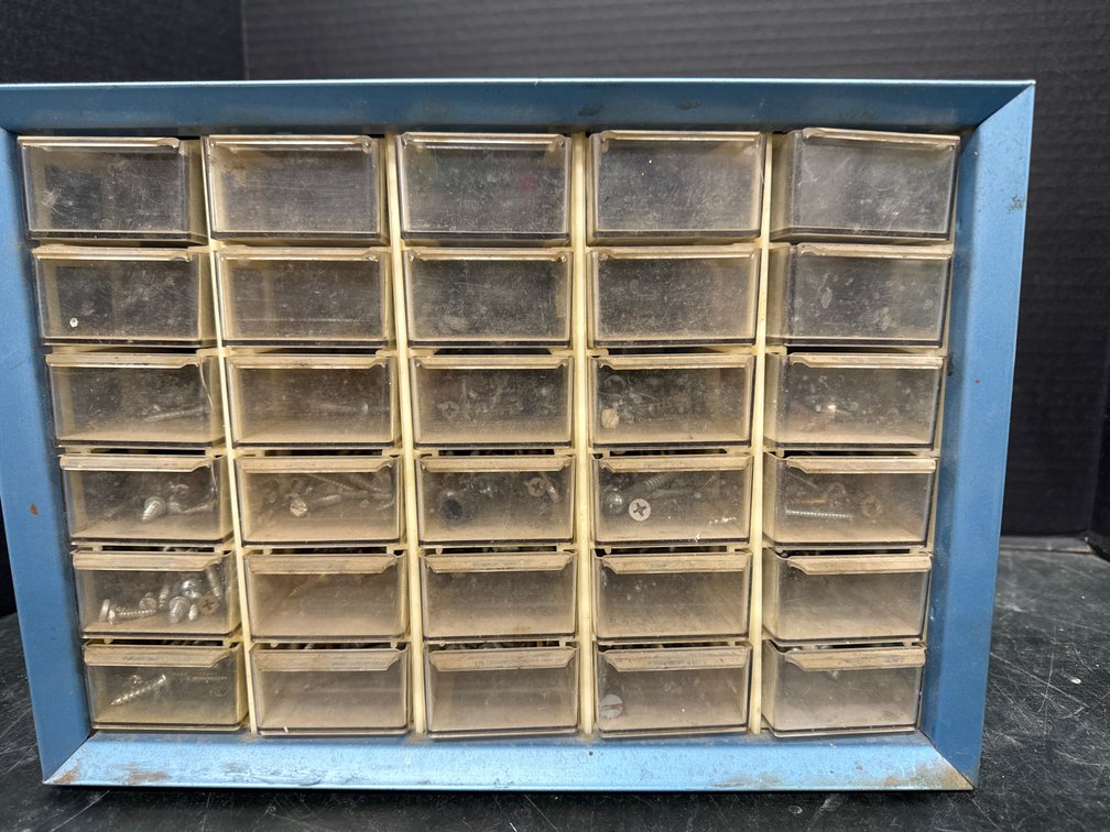 Multi-Bin Storage Unit W/ screws