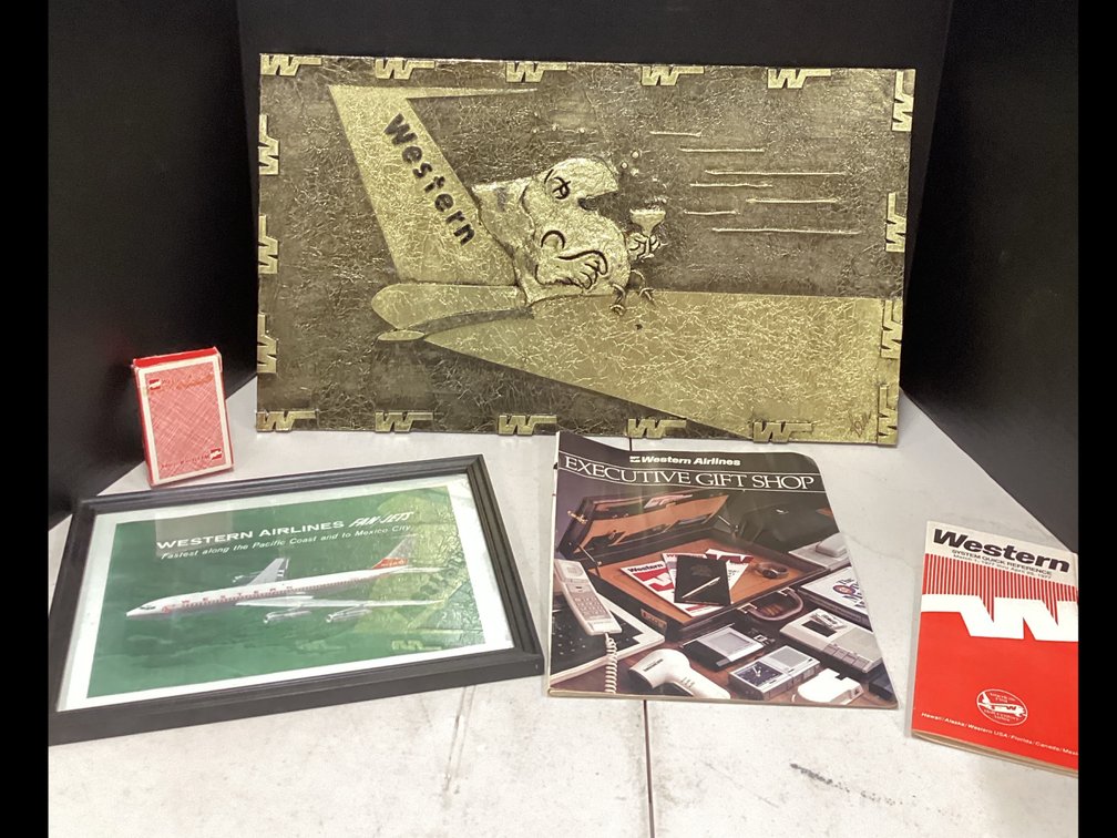 Western Airlines Memorabila